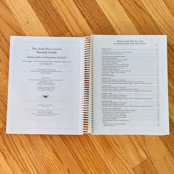 The Noah Plan Lessons Second Grade The Principle Approach Homeschool book - Picture 3 of 7